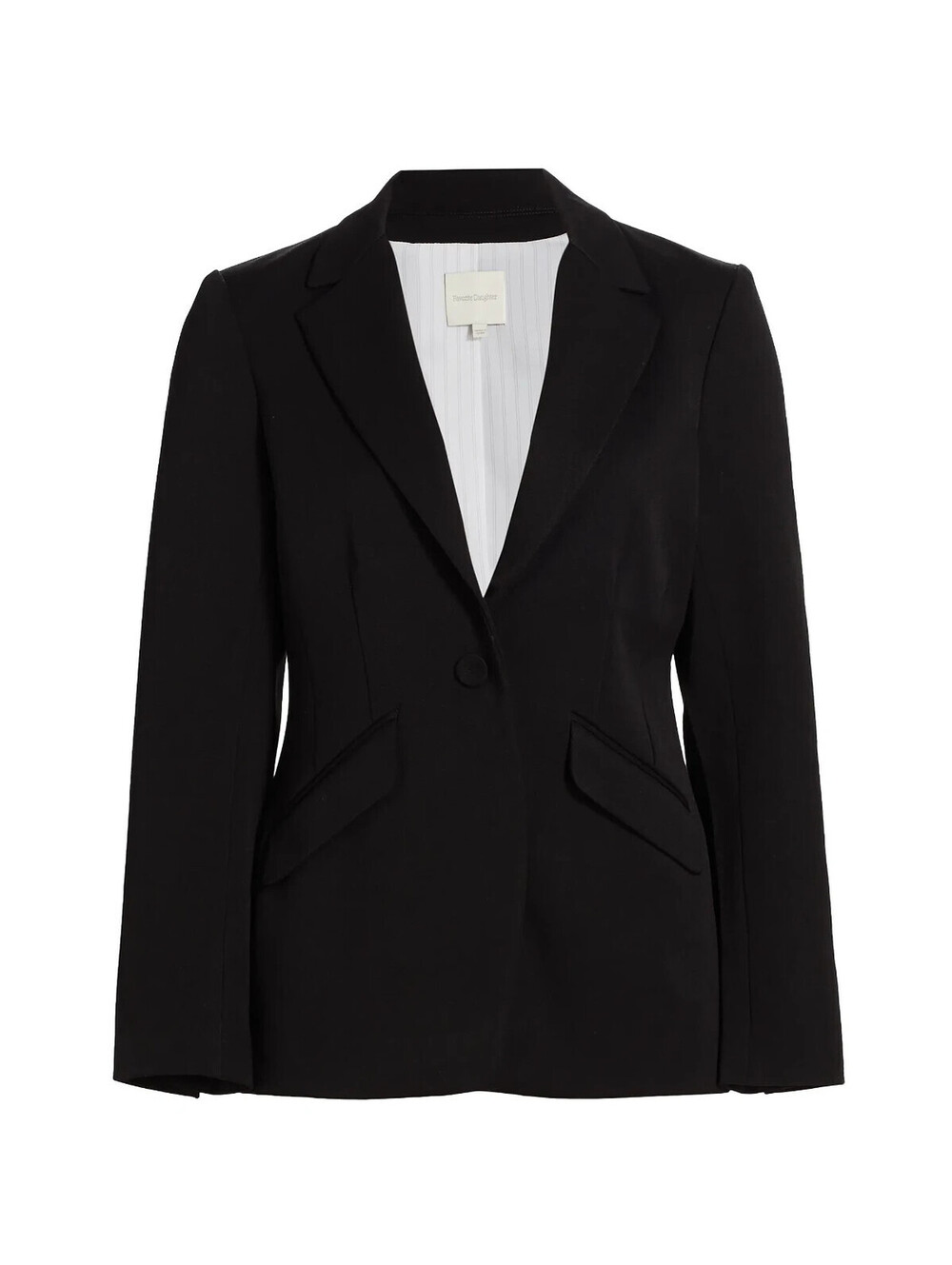 NEW, Favorite Daughter Favorite Tailored Blazer in Black Sz S #SJ2729